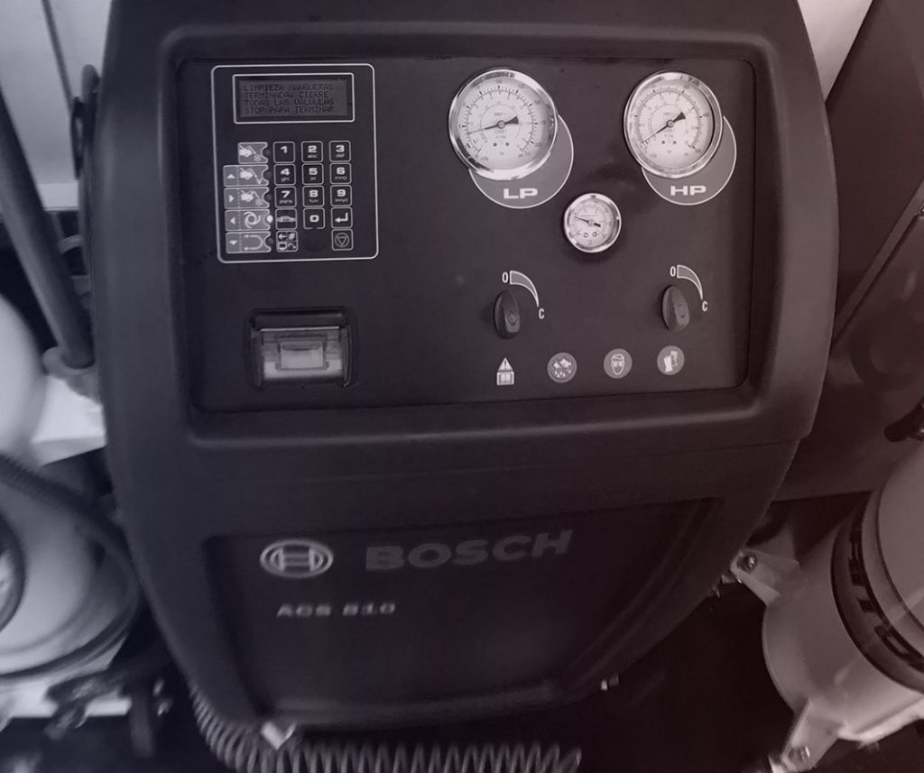 recarga de aire para el auto