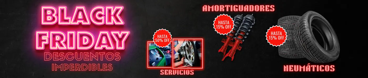 black friday descuentos neumáticos y servicios