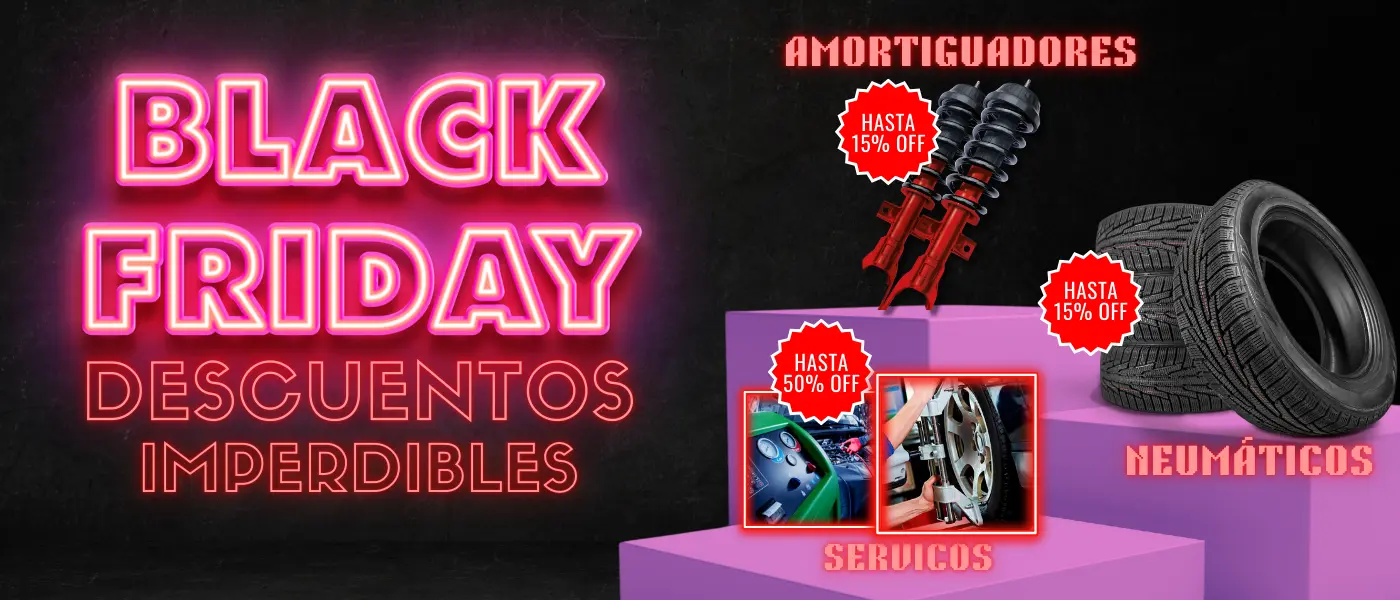 black friday descuentos neumáticos y servicios