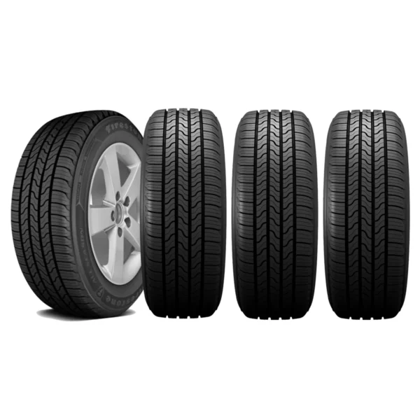 4 New Starfire Solarus Classic Tires – 225/60R17 99T AS All Season, White Side Wall