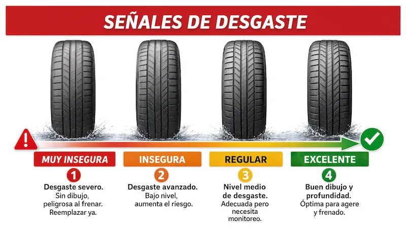 Señales de Desgaste - neumaticos y t_tulo rectos